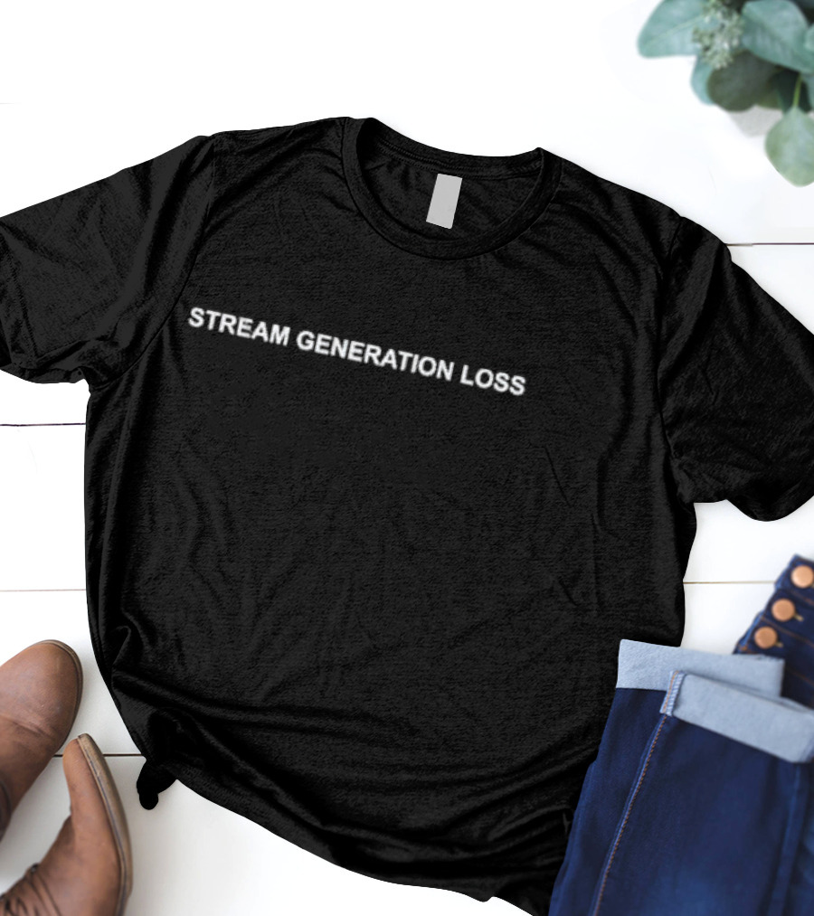 Stream Generation Loss Daily Ranboo Clips Just A Girl Who Loves Titanic T-Shirt