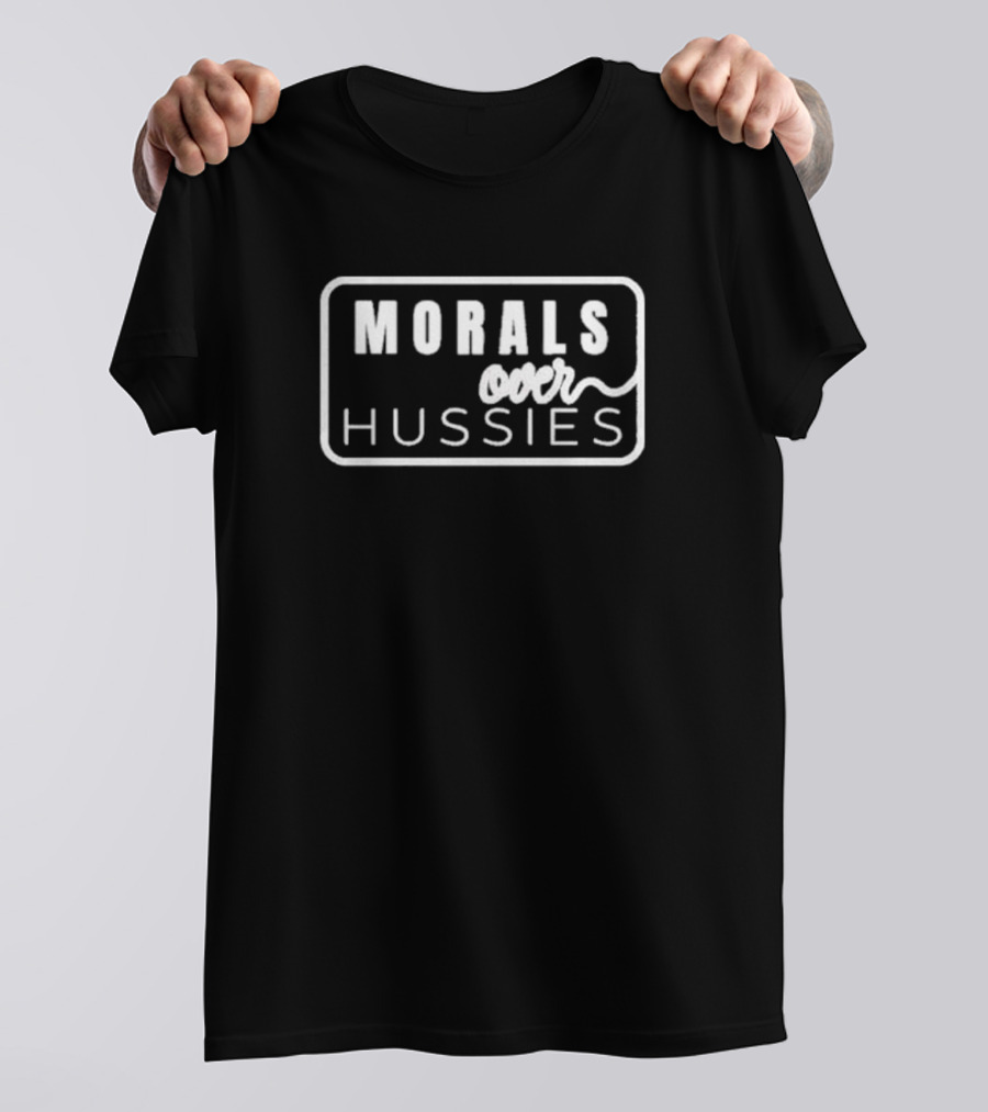 Morals Over Hussies Iconic T-Shirt