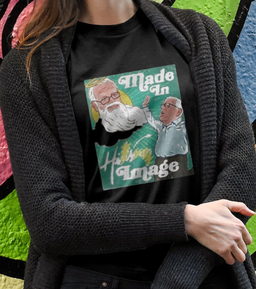 James Hillier Made In His Image Scott Morrison Angelic Figure T-Shirt