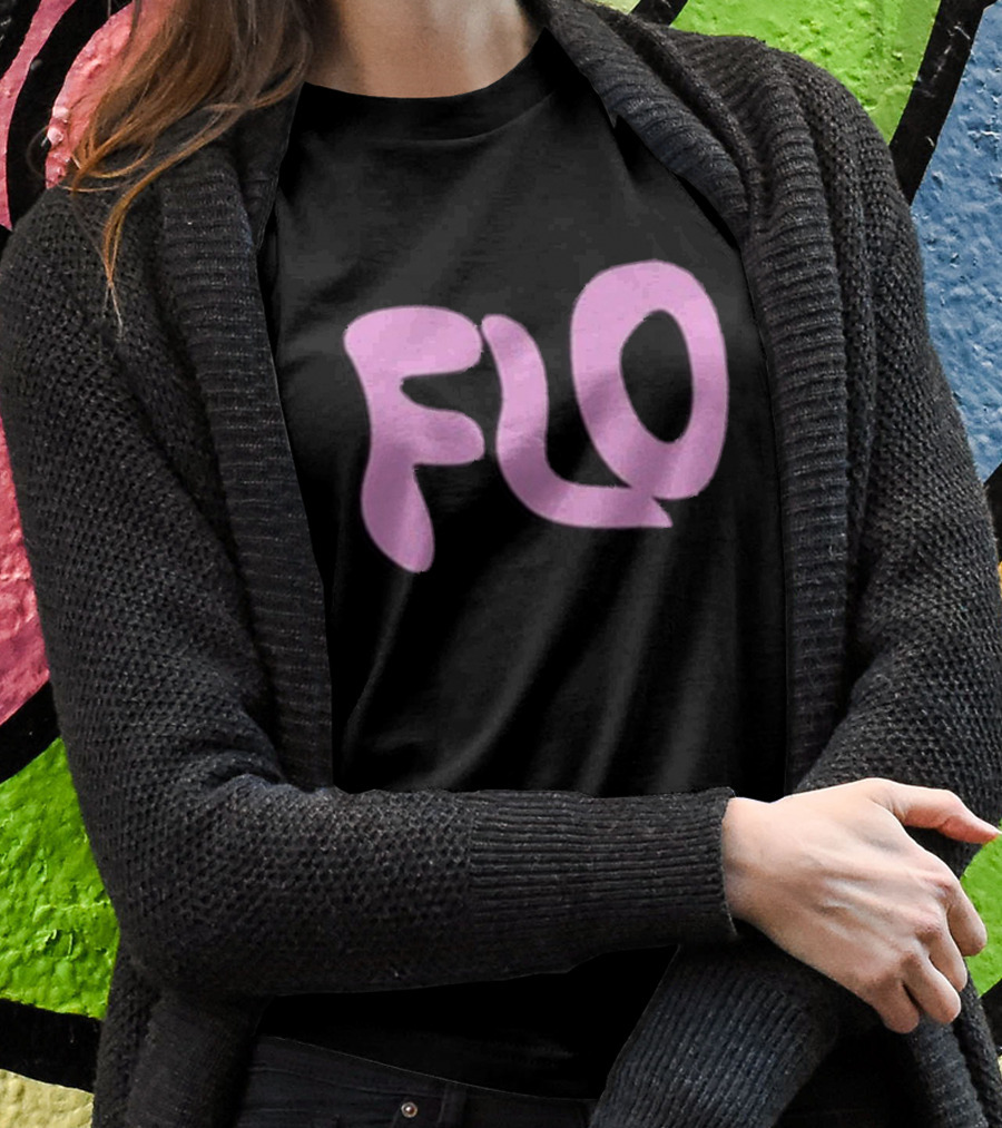 Jimmy Wearing Flo Vintage Style Pink T-Shirt