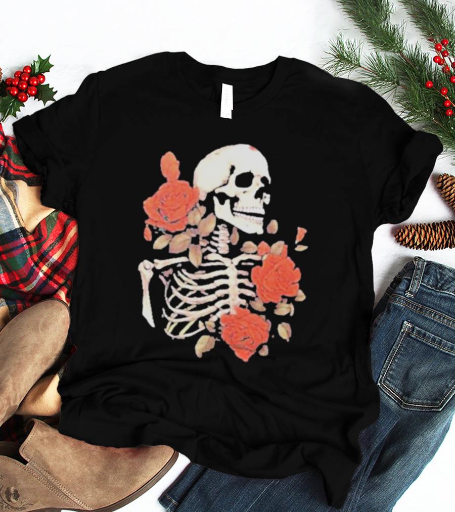 Grateful Dead Skeleton Roses T-Shirt