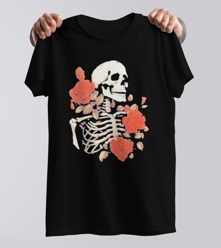 Grateful Dead Skeleton Roses T-Shirt