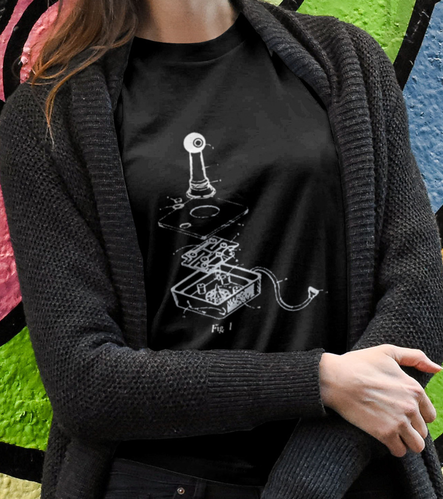 Hardshoppes Joy Stick Figure 1 Diagram T-Shirt