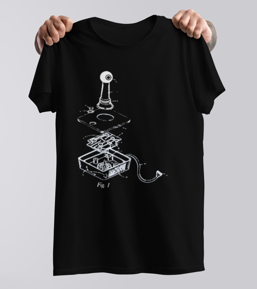 Hardshoppes Joy Stick Figure 1 Diagram T-Shirt