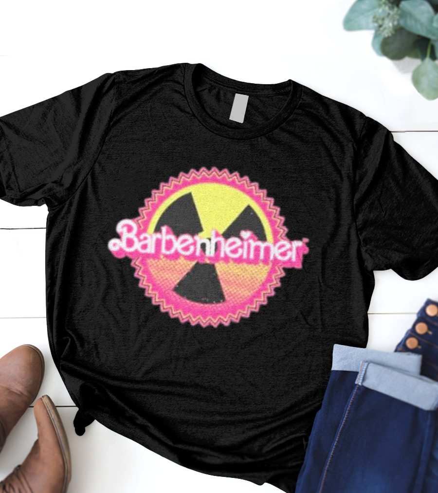 Barbenheimer Nuclear Symbol T-Shirt