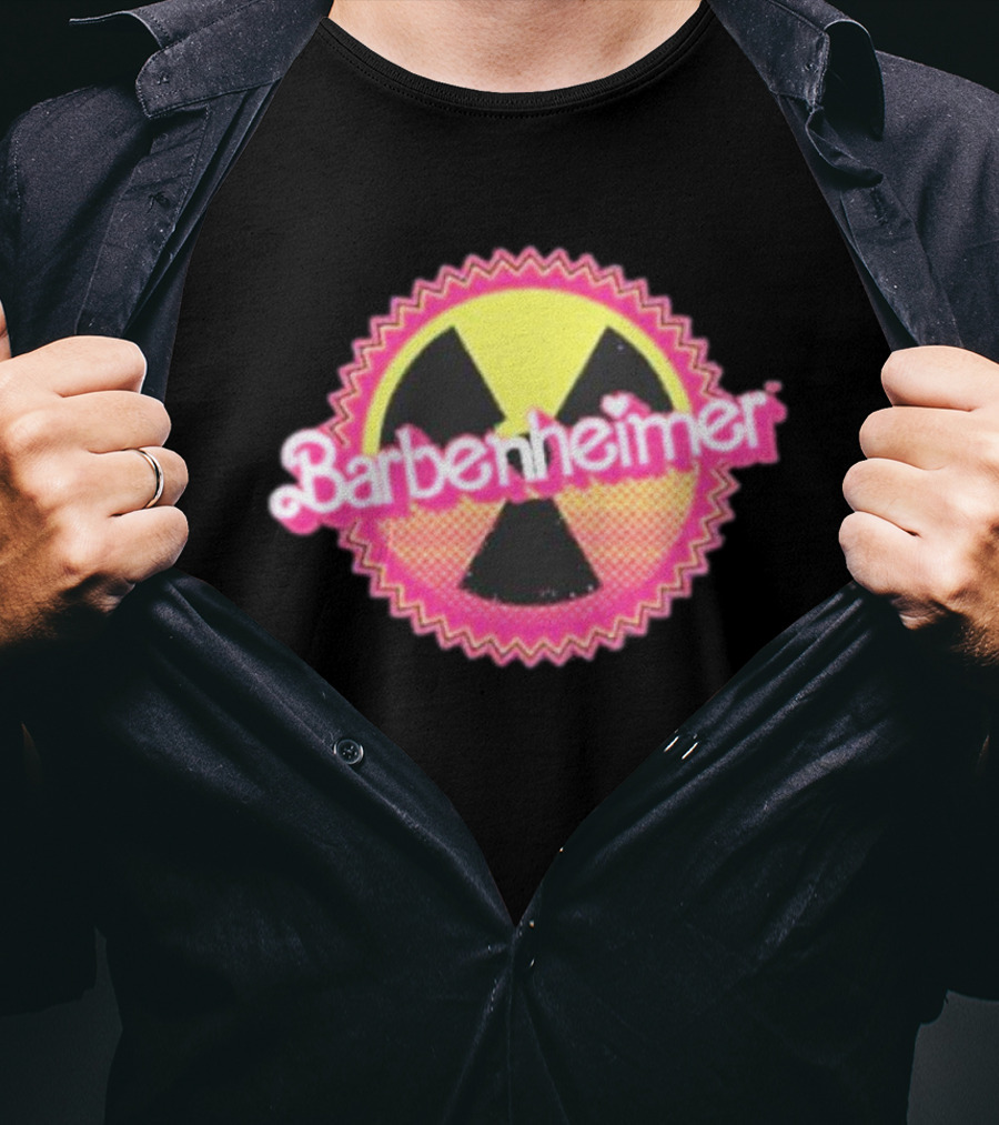 Barbenheimer Nuclear Symbol T-Shirt