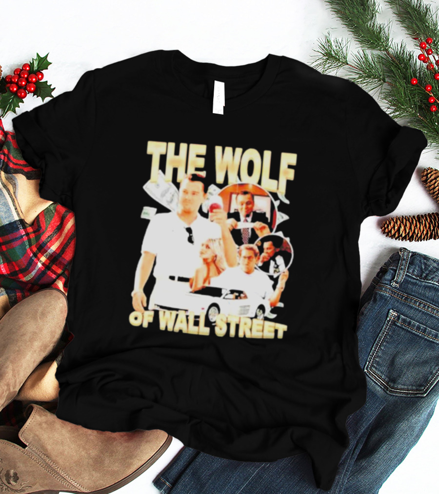 The Wolf Of Wall Street Money Lifestyle Iconic Scenes T-Shirt