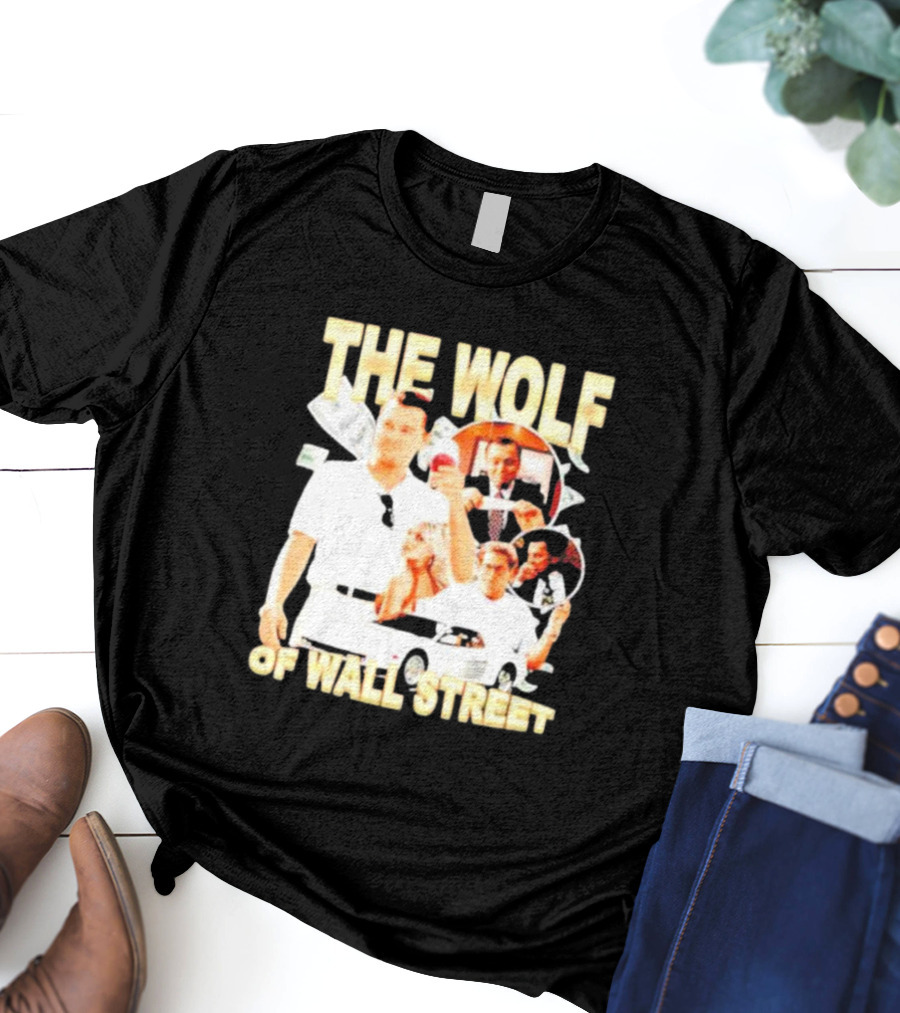 The Wolf Of Wall Street Money Lifestyle Iconic Scenes T-Shirt