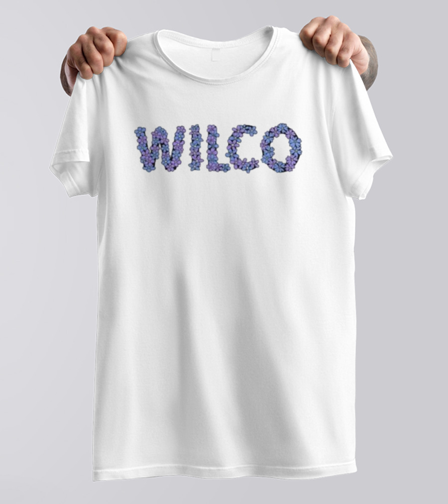 Wilco Cousin Floral Text T-Shirt
