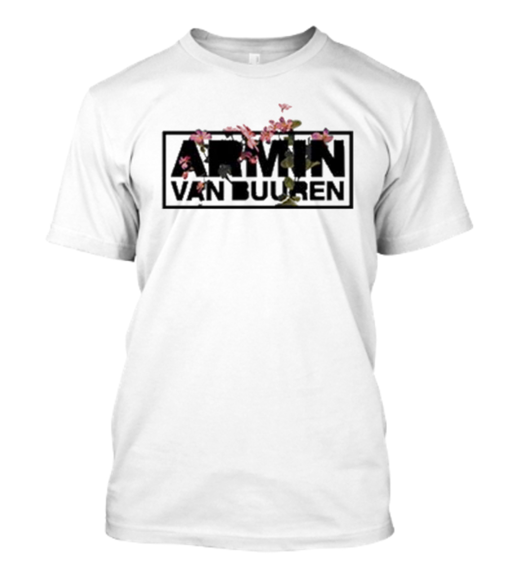 Armin Van Buuren Armada Music Floral T-Shirt