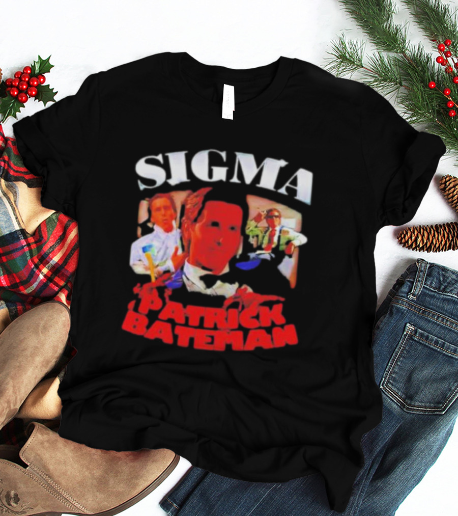 Sigma Patrick Bateman Iconic T-Shirt