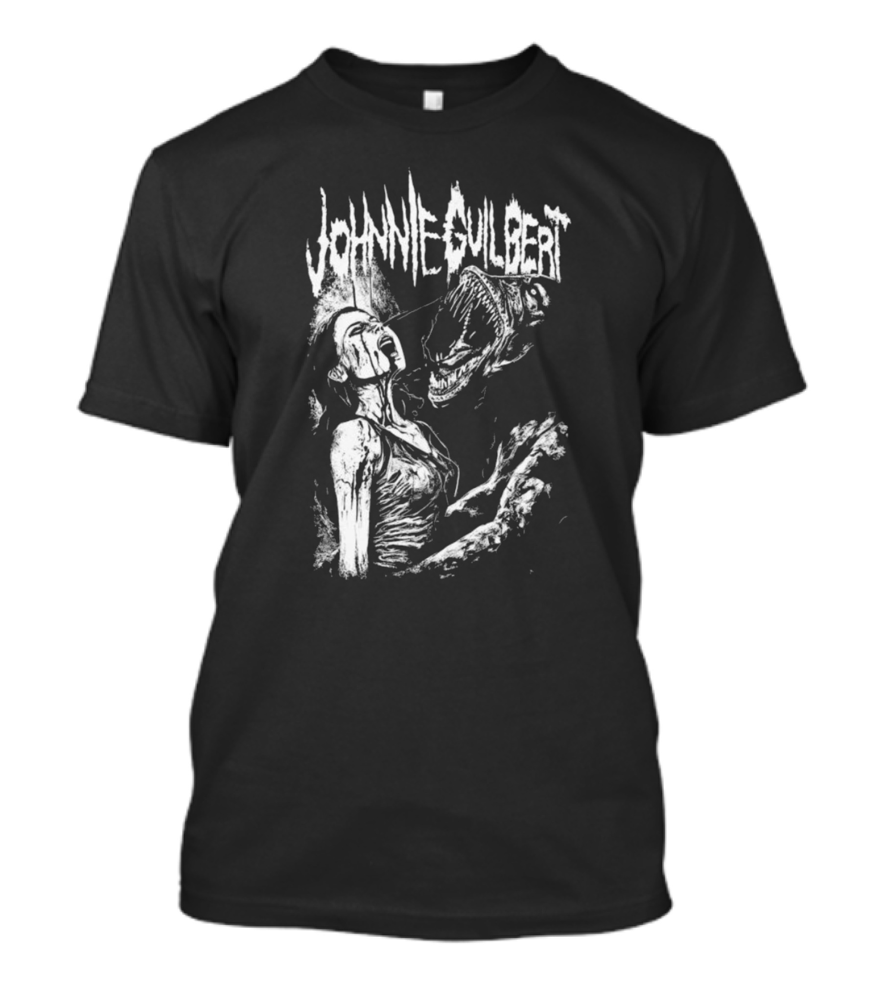 Johnnie Guilbert Wolfman Gothic Horror Creature T-Shirt