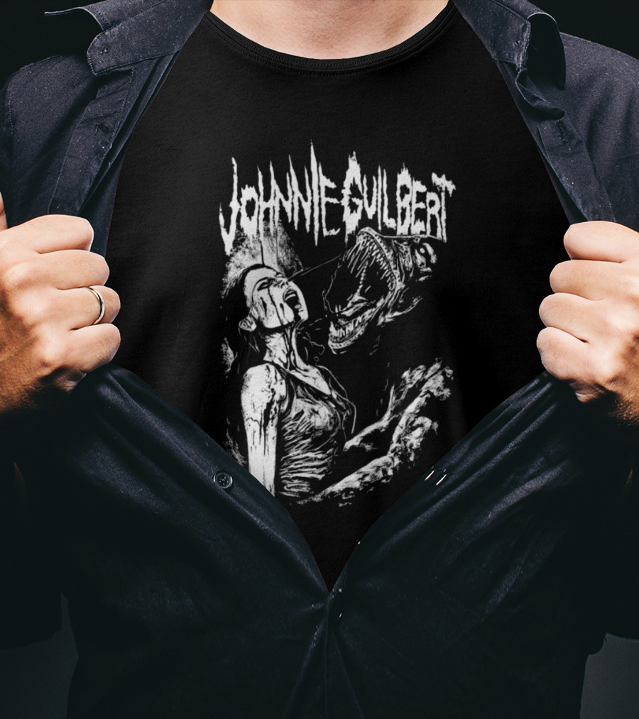 Johnnie Guilbert Wolfman Gothic Horror Creature T-Shirt