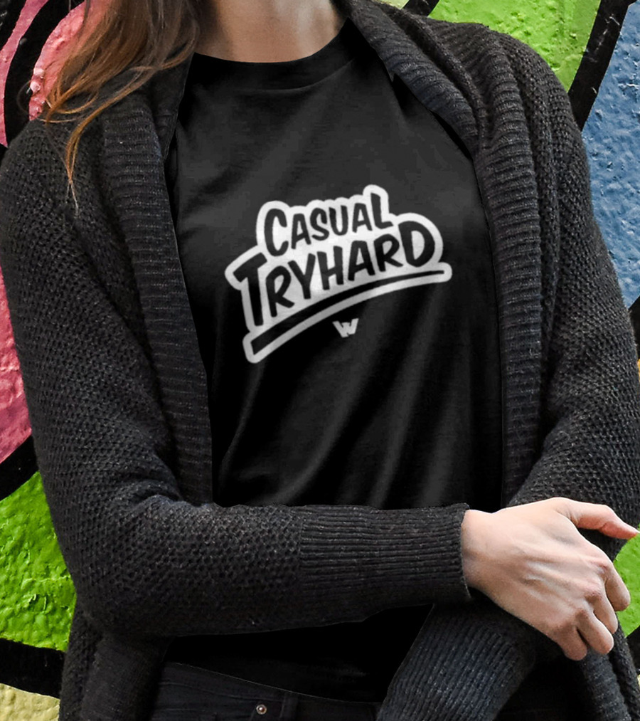 Justin Wong Casual Tryhard W T-Shirt