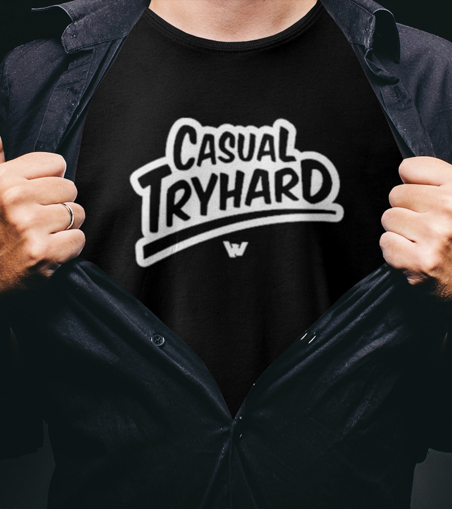 Justin Wong Casual Tryhard W T-Shirt