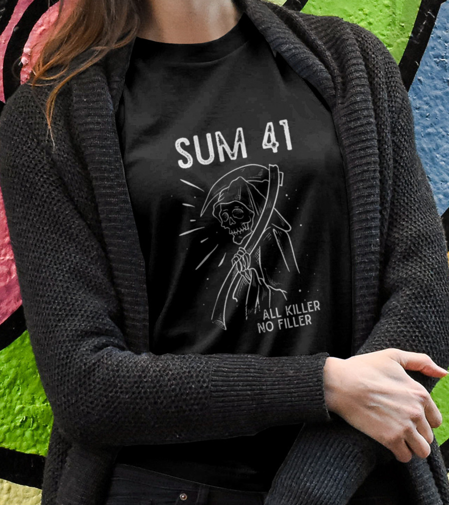 Sum 41 All Killer No Filler Grim Reaper T-Shirt