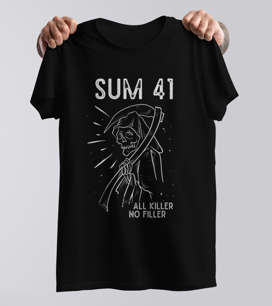 Sum 41 All Killer No Filler Grim Reaper T-Shirt