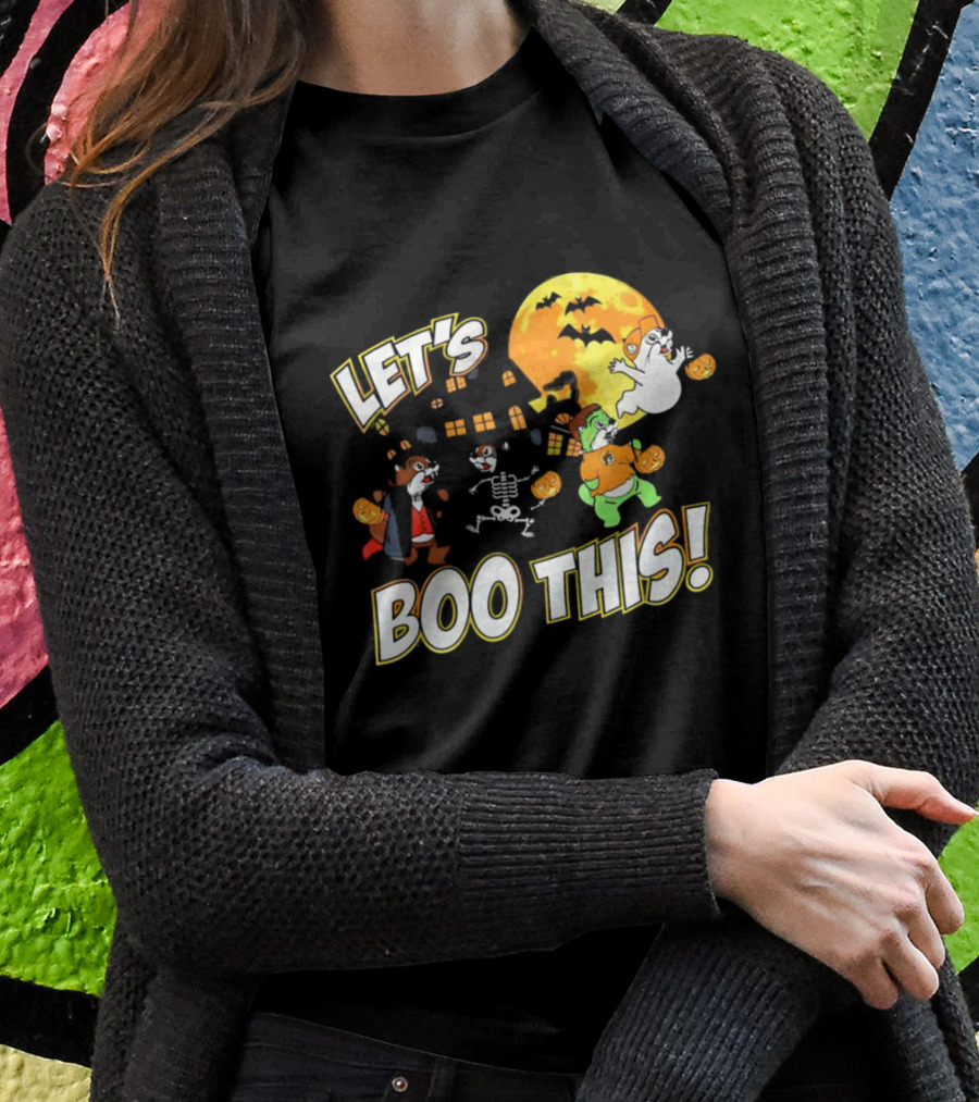 Buc-ee's Halloween Let's Boo This Full Moon Ghosts And Monsters T-Shirt