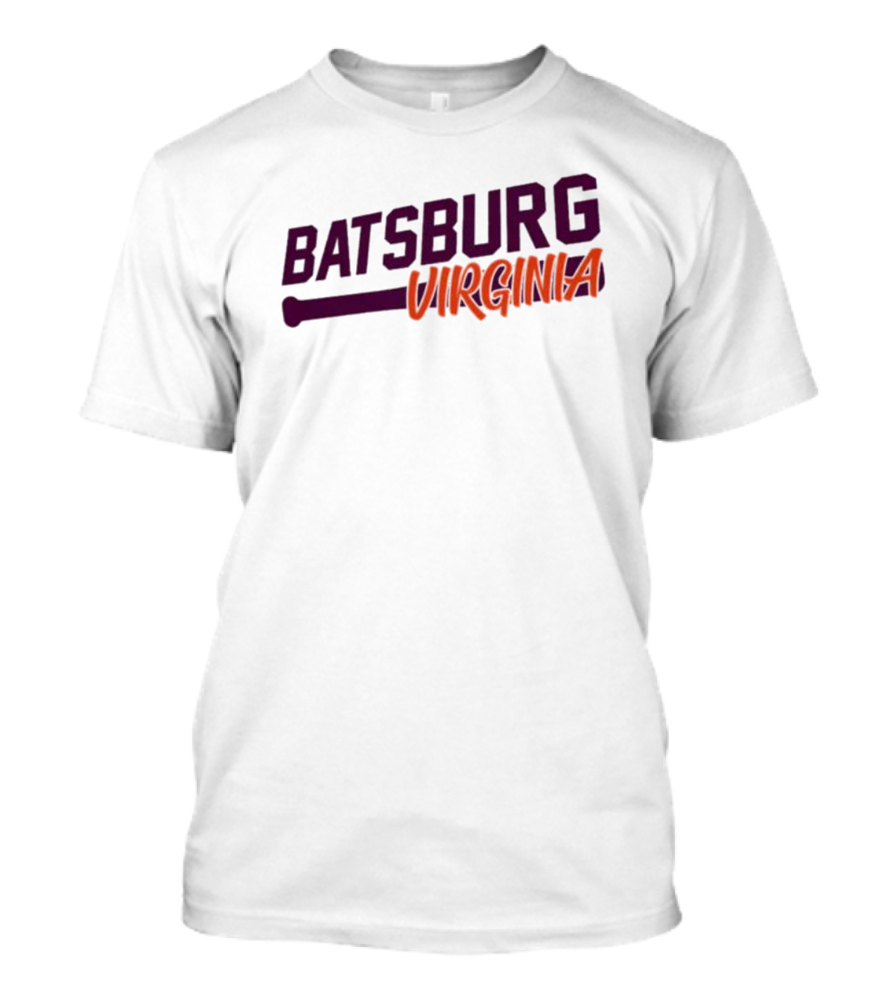 Batsburg Virginia Baseball Bat T-Shirt