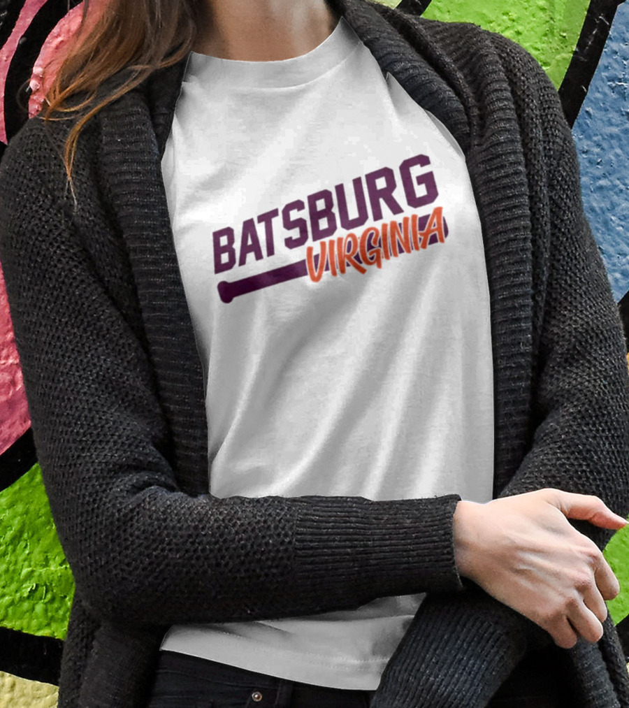 Batsburg Virginia Baseball Bat T-Shirt
