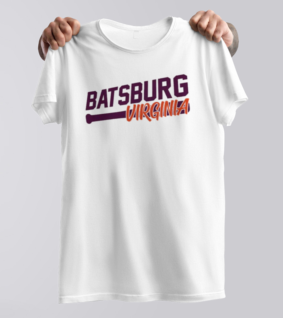 Batsburg Virginia Baseball Bat T-Shirt
