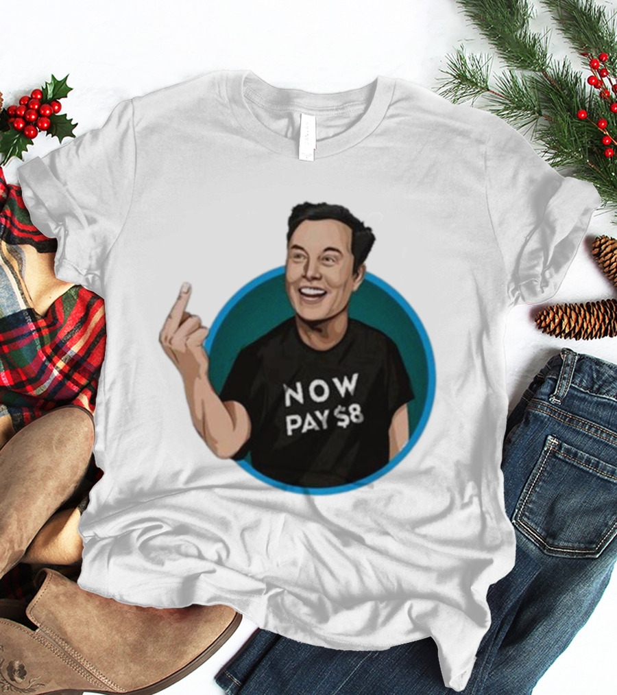 Elon Musk Now Pay $8 Circle Gesture T-Shirt
