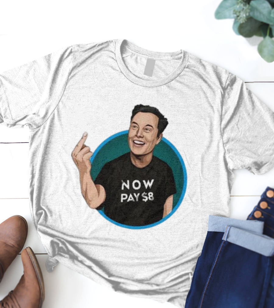 Elon Musk Now Pay $8 Circle Gesture T-Shirt