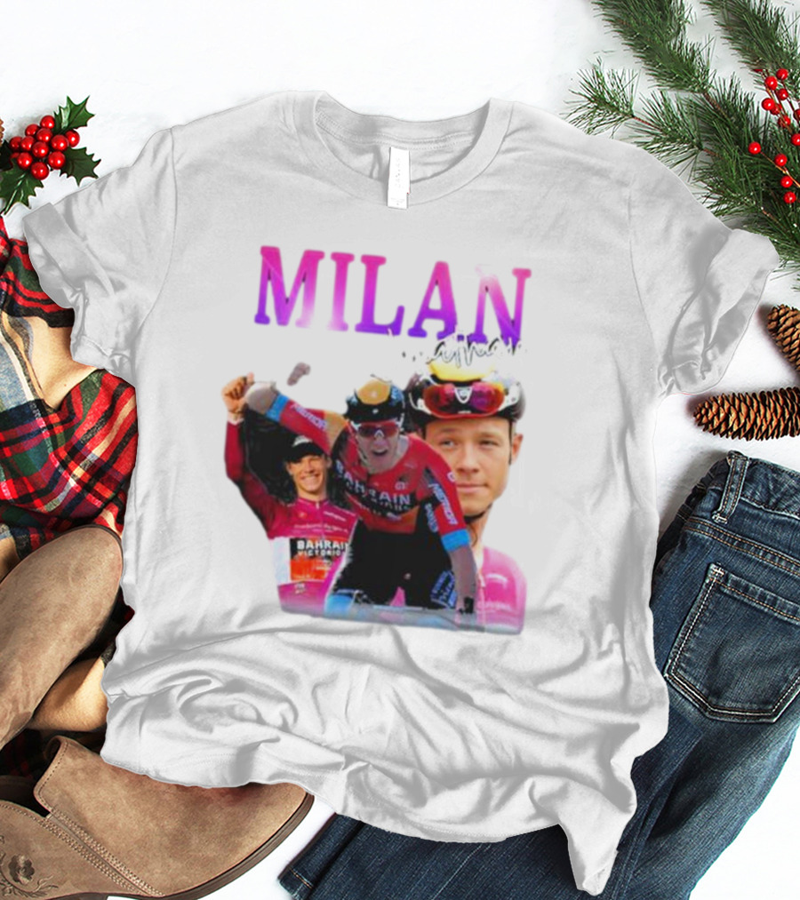 Milan Jonathan Bahrain Cycling Victory T-Shirt