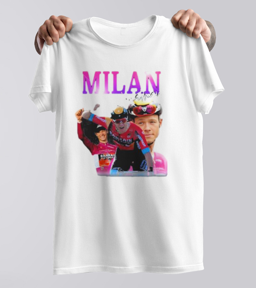 Milan Jonathan Bahrain Cycling Victory T-Shirt