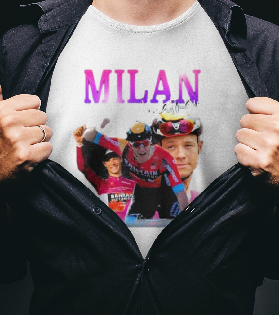 Milan Jonathan Bahrain Cycling Victory T-Shirt