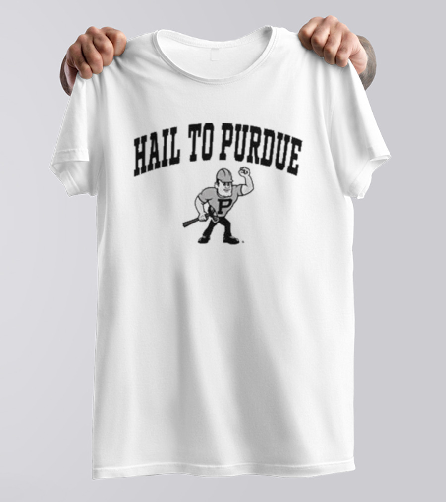 Hail To Purdue Vintage Pete Mascot T-Shirt