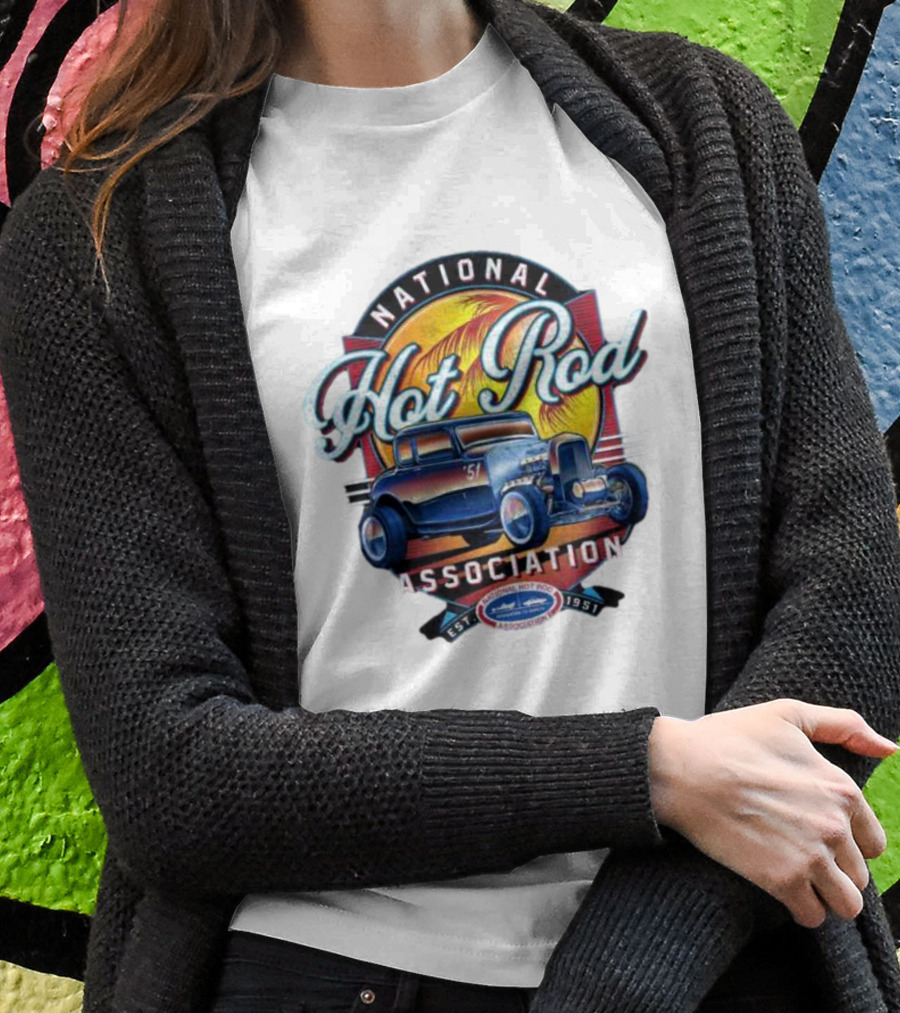 National Hot Rod Association Est 1951 Vintage Car 51 T-Shirt