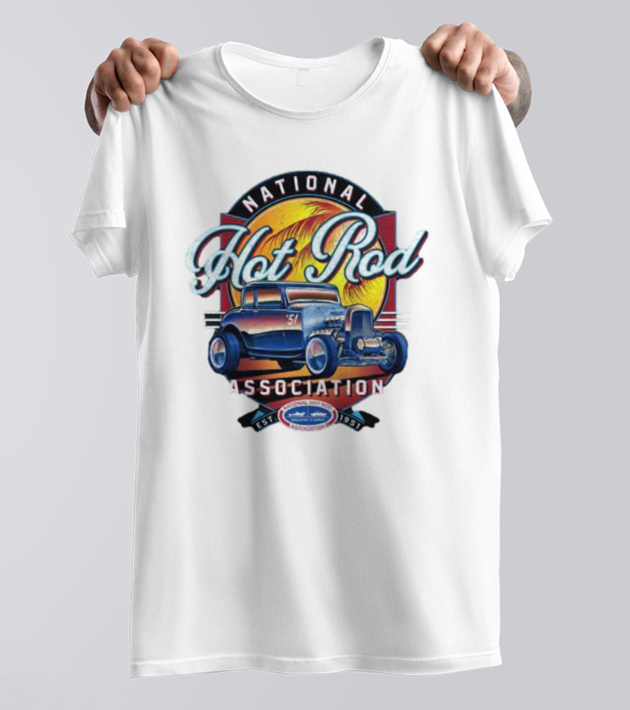 National Hot Rod Association Est 1951 Vintage Car 51 T-Shirt