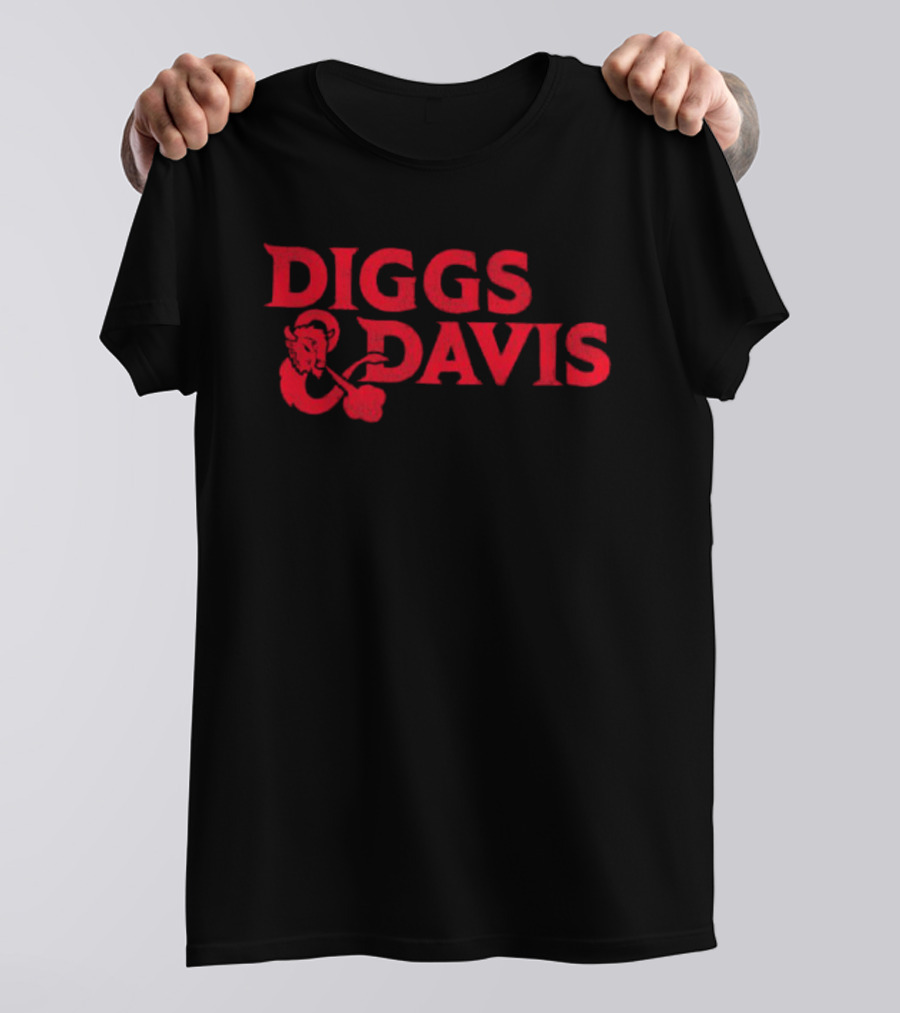 DIGGS DAVIS Scooby Doo Stranger Things T-Shirt