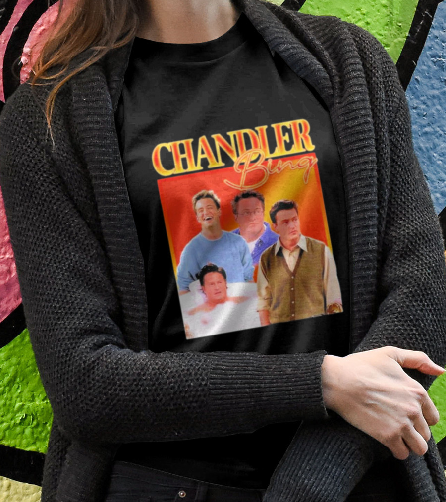 CHANDLER BING MADDNESS SHOP HOMAGE T-Shirt