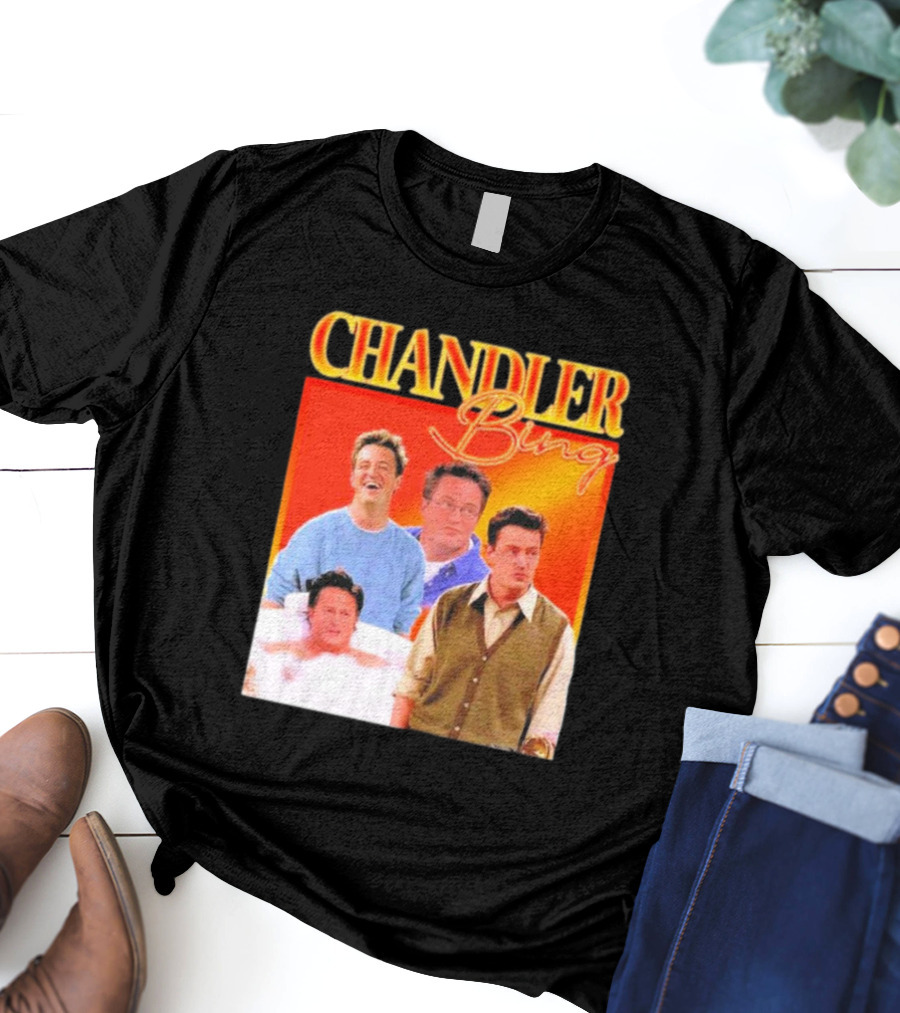 CHANDLER BING MADDNESS SHOP HOMAGE T-Shirt