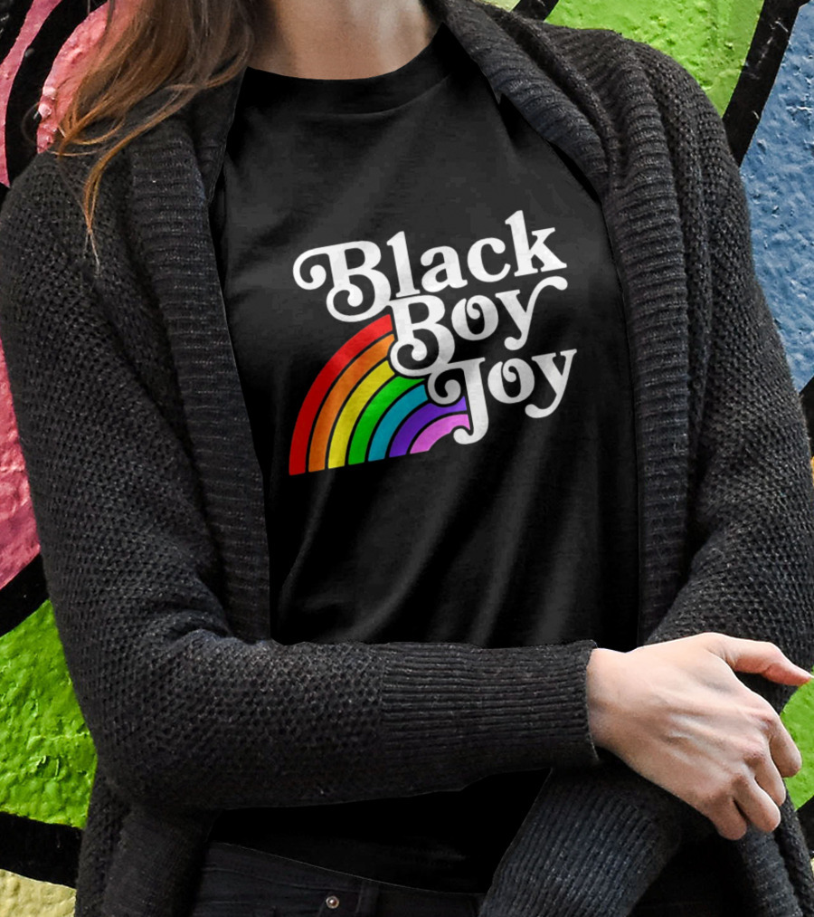 Whitley Gilbert Black Boy Joy Rainbow T-Shirt