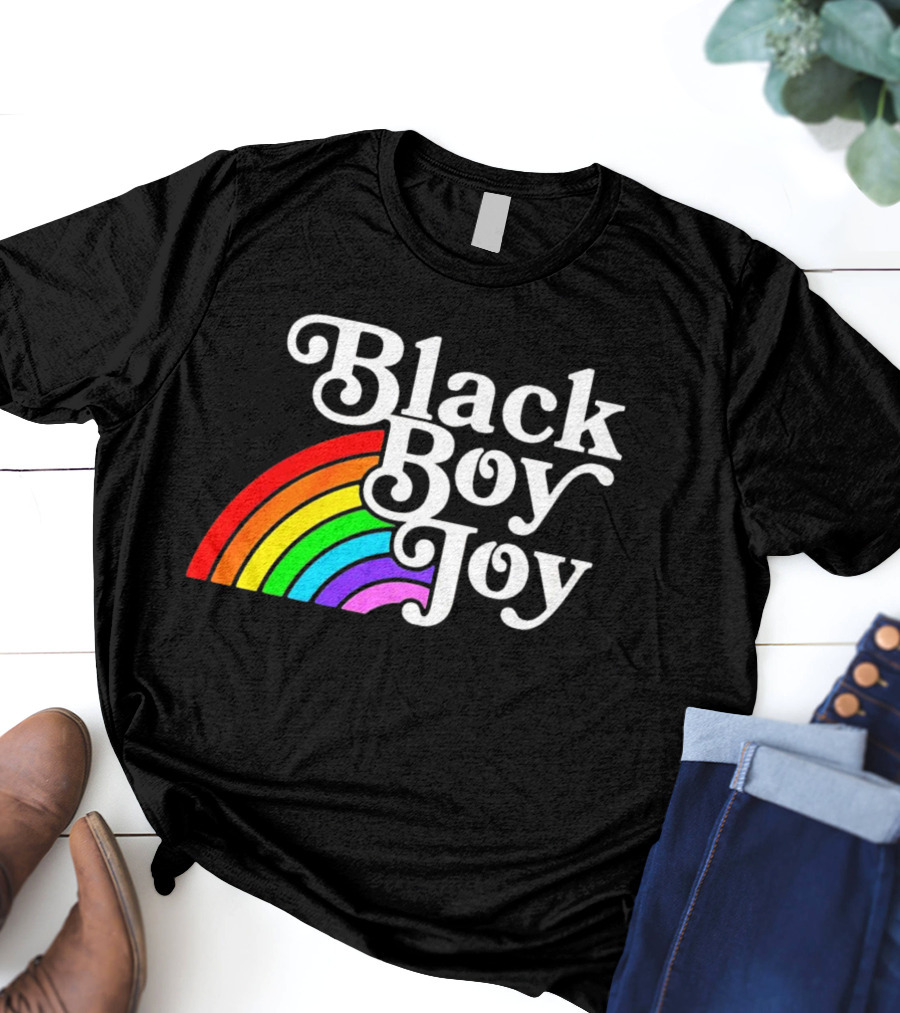 Whitley Gilbert Black Boy Joy Rainbow T-Shirt