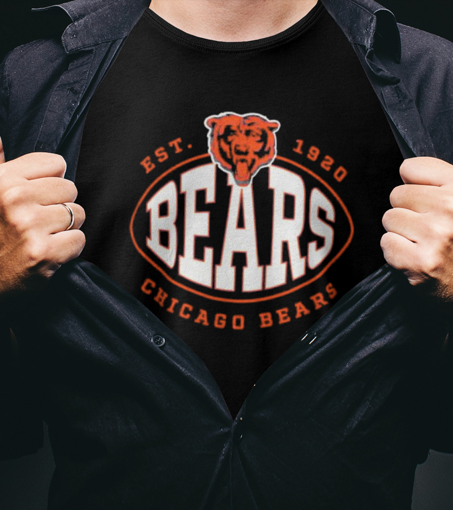 Chicago Bears Est. 1920 NFL Trap T-Shirt