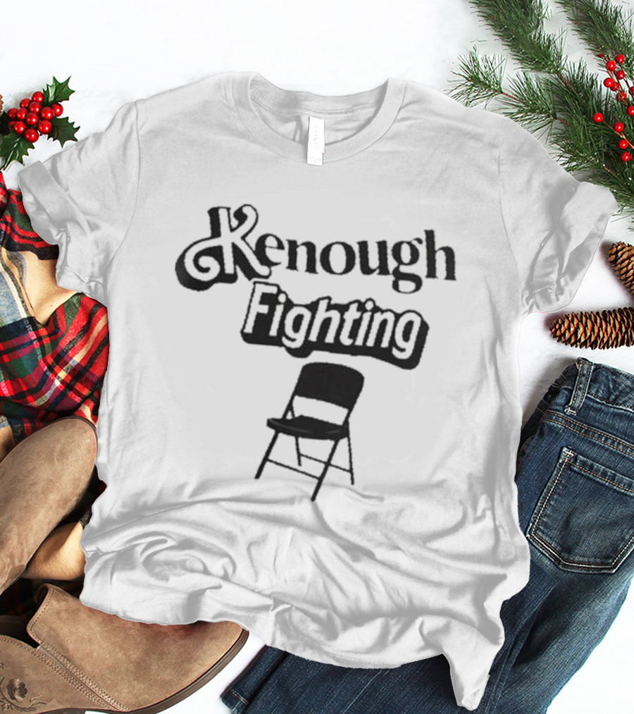 Kenough Fighting Chair Alabama Slamma White Folding Chair Montgomery Alabama River Boat Brawl T-Shirt