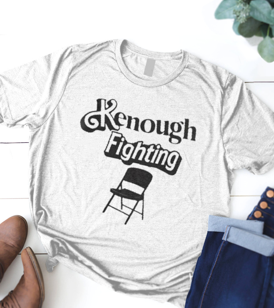 Kenough Fighting Chair Alabama Slamma White Folding Chair Montgomery Alabama River Boat Brawl T-Shirt