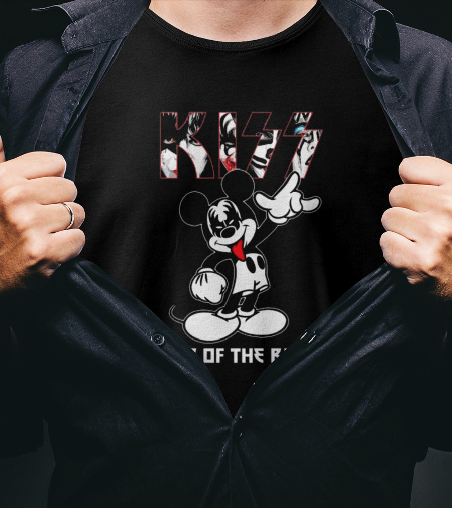 Kiss Band Mickey End Of The Road T-Shirt