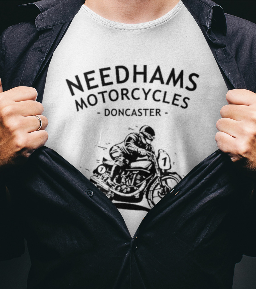 Chasin’ The Racin’ Podcast Needhams Motorcycles Doncaster Racing Enthusiast Edition T-Shirt