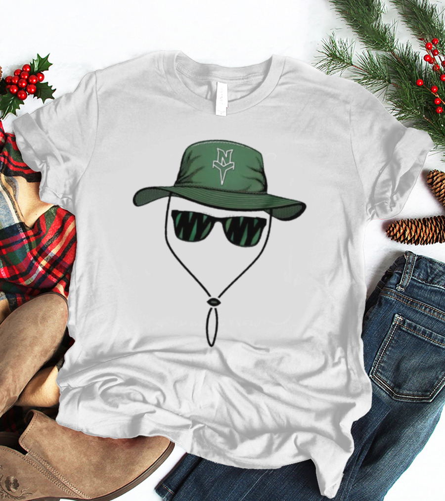 Gilligan Hat And Sunglasses With Green NY Mystics T-Shirt