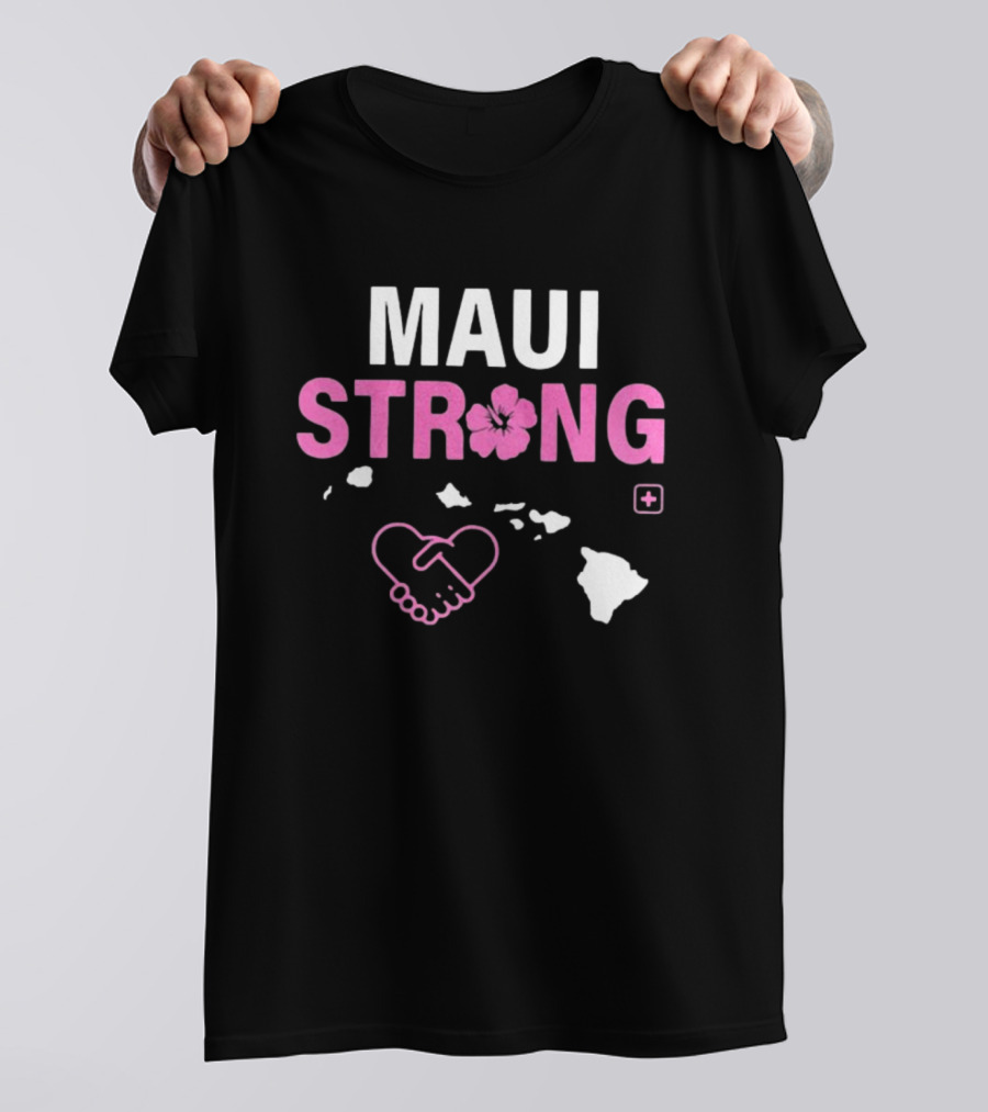 Maui Strong Fundraiser Wildfire Relief Support Pray For Hawaii Lahaina Maui Fires T-Shirt