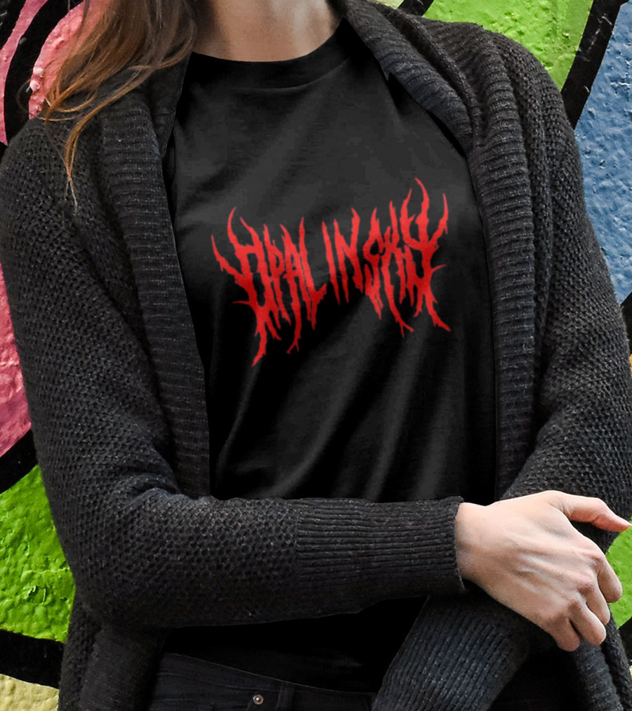 Opal In Sky Merch Death Metal Blood T-Shirt