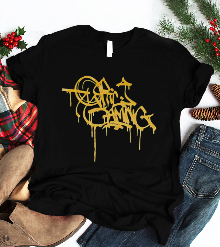 Optic Chain And Earrings Optic Gaming Graffiti T-Shirt