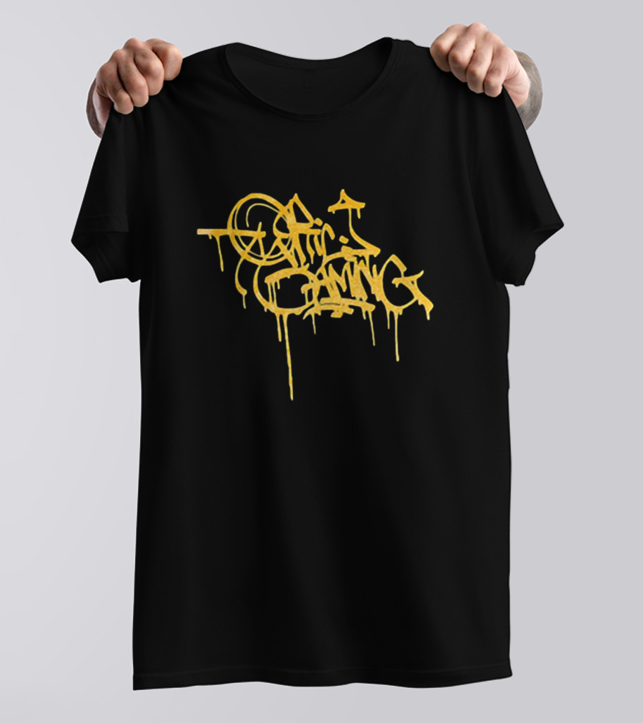 Optic Chain And Earrings Optic Gaming Graffiti T-Shirt