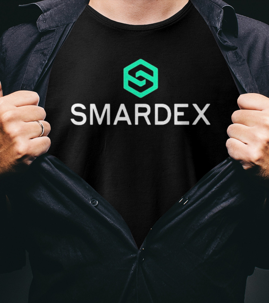 SMARDEX S Monogram With Hexagon Shape T-Shirt