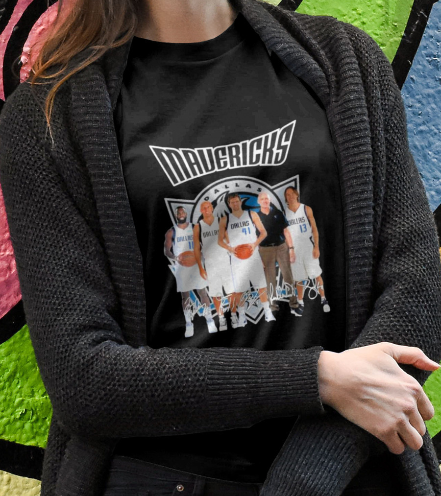 Dallas Mavericks Legends Signature Edition Mavericks 41 11 13 T-Shirt
